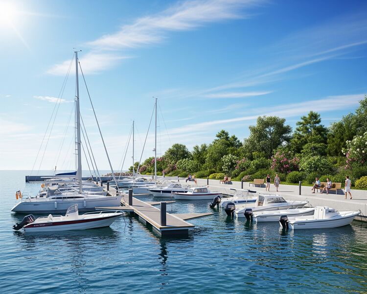 Datei:Gradište-Hafen.jpg