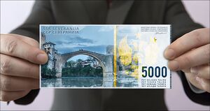 Vorstellung der neuen 5000-Talir-Banknote