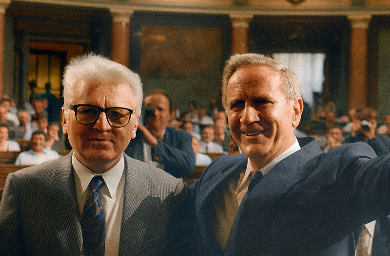 Datei:Slobodan Tesla und Radovan Radenković.png