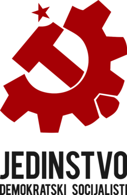 Logo der Jedinstvo - Demokratski Socijalisti.svg