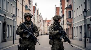 Severanische Volksarmee in Freistein (2024)