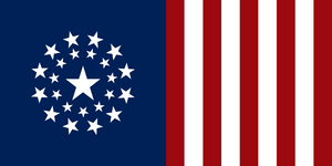 Flagge der Vereinigten Staaten von Astor